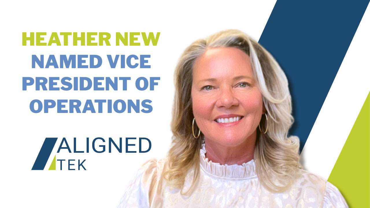 Heather New Named Vice President of Operations at Aligned Tek
